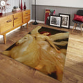 Angel Pegasus Area Rug, Fantasy Zen Decor, Non-Slip Floor Mat