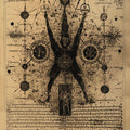 Alchemy Rug, Occult Grimoire Area Rug