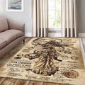 Alchemy Rug, Occult Grimoire Area Rug