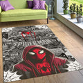 Marvel Comics Rug, Hooded Spider-Man Art