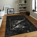 Dark Academia Rug, Atlas Mythology Art