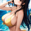 Ecchi Anime Tapestry, Ahegao Style Decor
