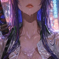 Custom Waifu Decor, Wet Look Anime Girl