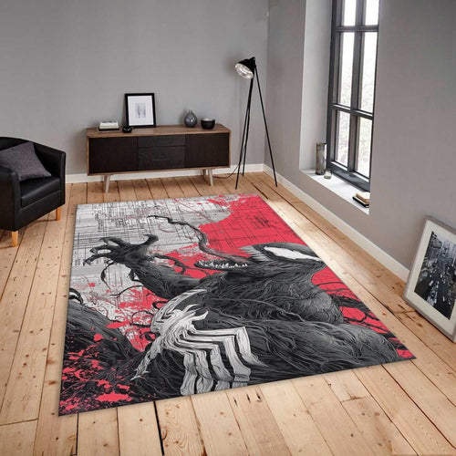 Venom Rug, Marvel Comics Symbiote Art