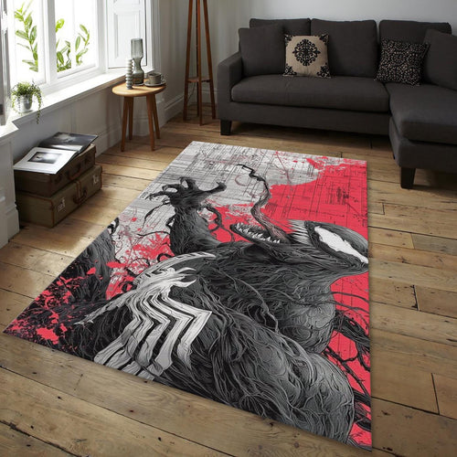 Venom Rug, Marvel Comics Symbiote Art