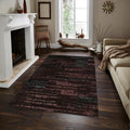 Coder Aesthetic Rug, Red Hacker Code
