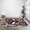 Retro Spider-Man Rug, Marvel Comic Book Art