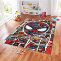 Retro Spider-Man Rug, Marvel Comic Book Art