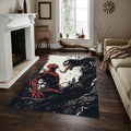 Spider-Man vs Venom Rug, Marvel Comics Art