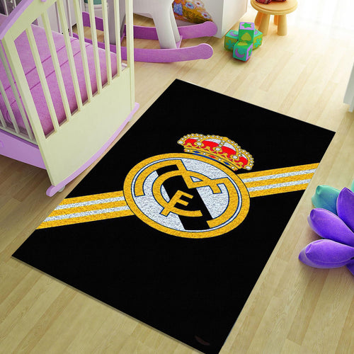 Real Madrid Rug Real Madrid Rug Football Carpet for Garage & Kids