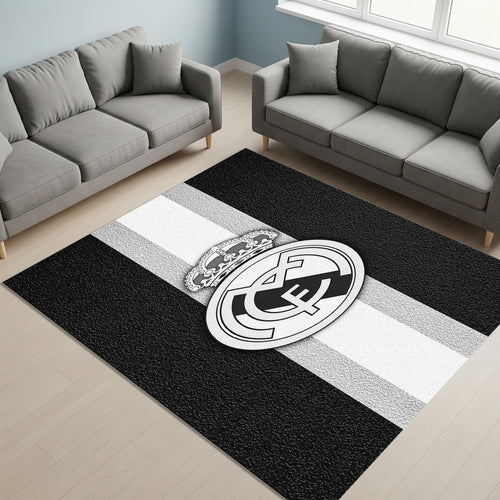 Real Madrid Rug Real Madrid Rug Football Carpet for Garage & Kids