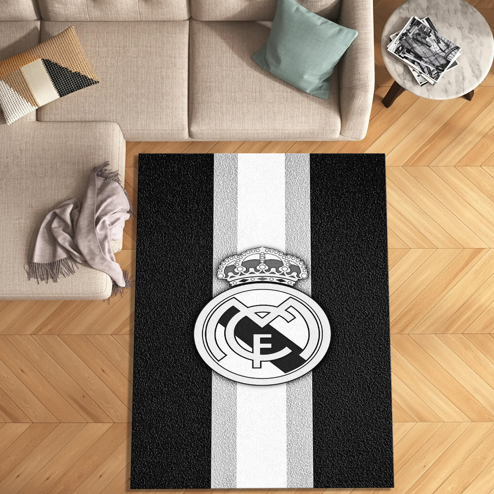 Real Madrid Rug Real Madrid Rug Football Carpet for Garage & Kids