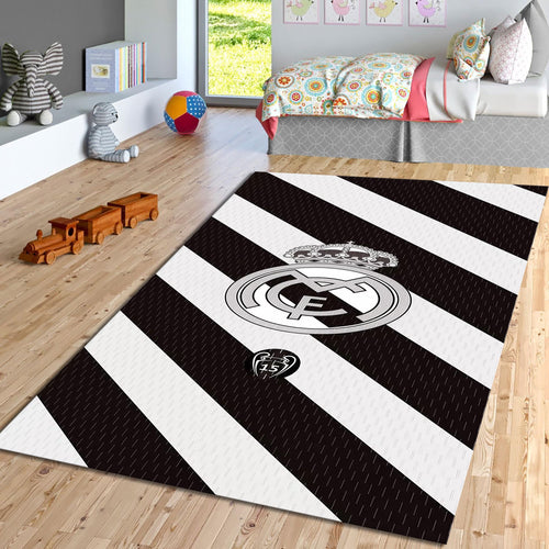 Real Madrid Rug Real Madrid Rug Football Carpet for Garage & Kids