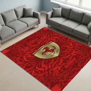 Ferrari F1 Rug Ferrari Rug Formula 1 Racing Carpet for Garage &