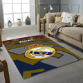 Real Madrid Official Color Crest Rug