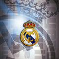 Real Madrid Crest Layered Rug Royal Crown Sleek Soccer Fan Mat
