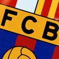 FC Barcelona Abstract Crest Elements Rug