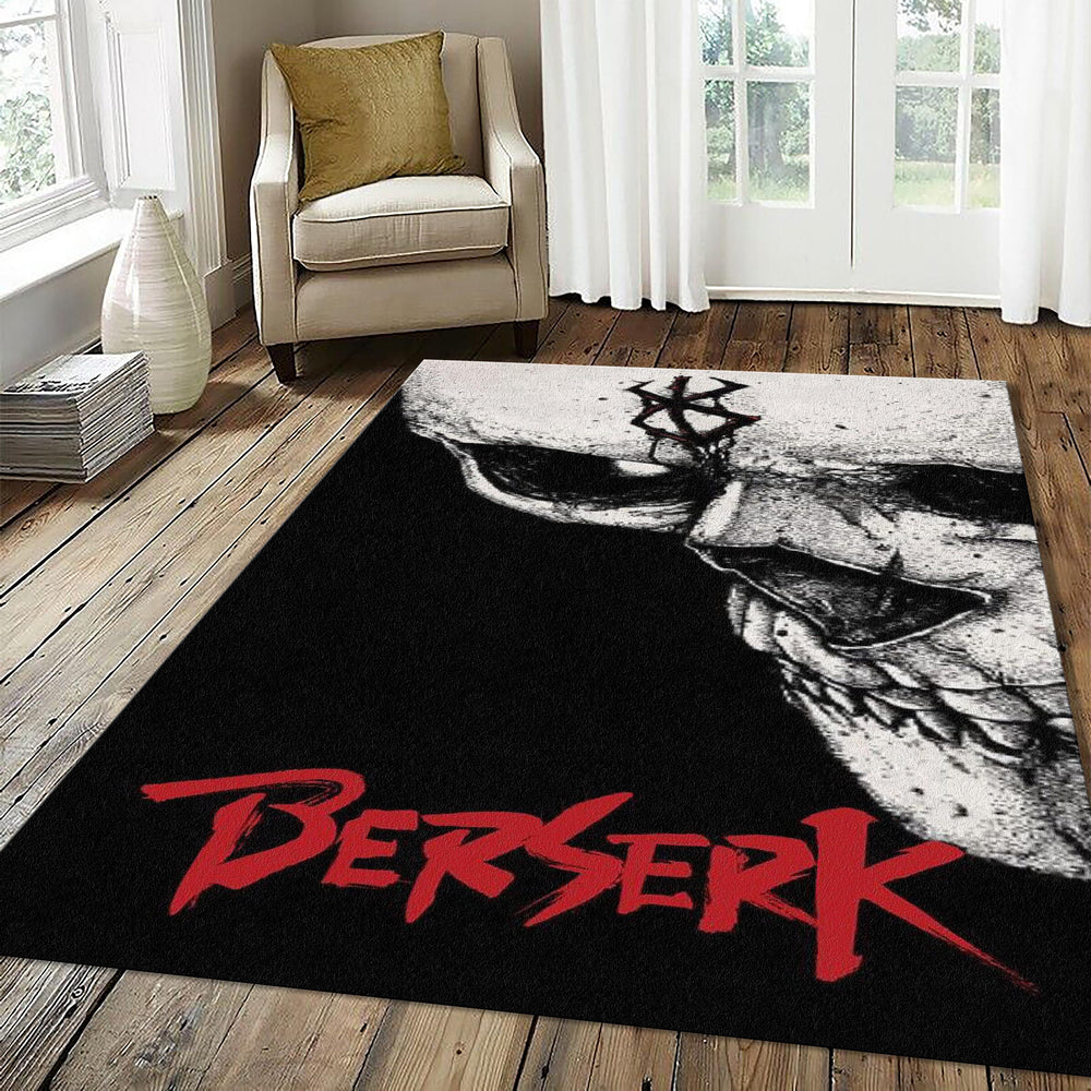 Berserk Skull Brand of Sacrifice Rug