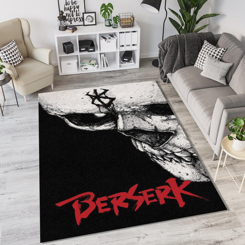 Berserk Skull Brand of Sacrifice Rug