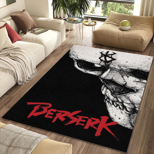 Berserk Skull Brand of Sacrifice Rug