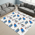 Astronaut Rug, Nursery Design, Kids Room Rug, Nursery Play Mat