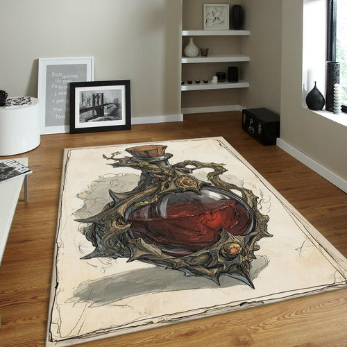 Gamer Rug, Magic Potion Carpet Dark Academia Decor, Witchy