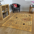 Occult Rug, Ancient Egyptian Area Rug