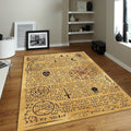 Occult Rug, Ancient Egyptian Area Rug