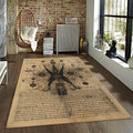 Alchemy Rug, Occult Grimoire Area Rug