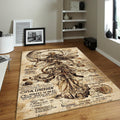 Alchemy Rug, Occult Grimoire Area Rug