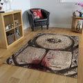 Goth Anatomy Rug, Dark Academia Area Rug