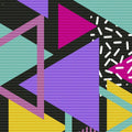 Memphis Style Geometric Rug Teen Bedroom Gaming Room Decor