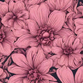 Dusty Rose 3D Carved Floral Rug Bedroom Living Room Decor Soft