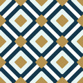 MCM Geometric Diamond Rug Living Room Office Decor Non-Slip