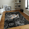 Luffy Gear 5 Rug, One Piece Manga Panel Art