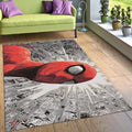 Classic Spider-Man Rug, Red Mask Marvel Comics Fan Art Peter