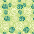 Mid-Century Modern Rug, Green and Teal