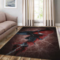 Spider-Man Rug, Web-Slinging Hero Art
