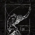 Dark Academia Rug, Atlas Mythology Art