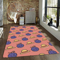 One Piece Rug, Luffy Straw Hat & Devil Fruit