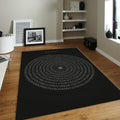 Pi Symbol Rug, Math Infinity Art Golden Spiral Numbers Science