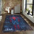 Spider Man Rug, Marvel Schematic Art