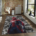 Spider-Man Rug, Marvel Gaming Art Retro Comic Book Decor Gamer