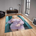 Sexy Waifu Rug, Ecchi Lewd Room Decor