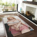 Sexy Waifu Mat, Ecchi Girl Art Blonde Waifu Gamer Room Gift