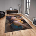 Drunk Anime Girl Ahegao Style Waifu Decor Beer Lover Gift, Otaku