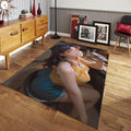 Drunk Anime Girl Ahegao Style Waifu Decor Beer Lover Gift, Otaku