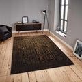 Egyptian Hieroglyph Rug, Ancient Egypt Decor