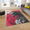 Venom Rug, Marvel Comics Art Villain Decor Spider-Man Fan Gift