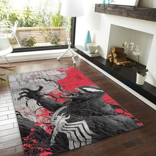 Venom Rug, Marvel Comics Symbiote Art